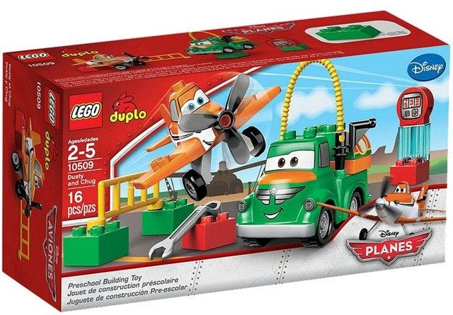 Lego duplo 10509 Dusty and Chug Disney Planes Vliegtuigen, Nieuw, Ophalen of Verzenden, Duplo, Inclusief accessoires