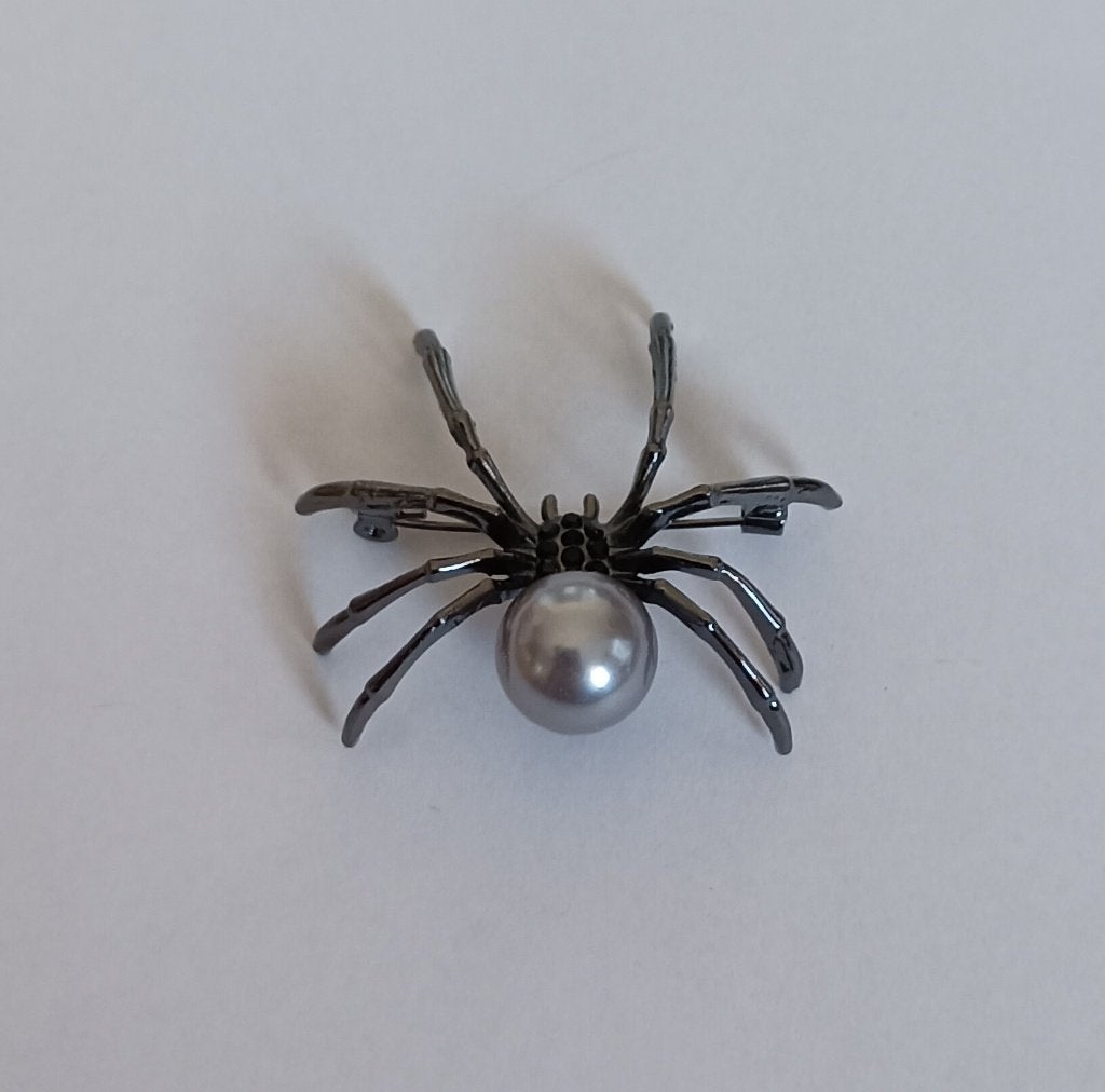 Spin broche, Sieraden, Tassen en Uiterlijk, Broches, Overige materialen, 4 tot 7 cm, Overige kleuren, Nieuw