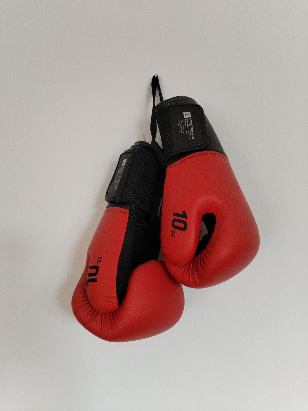 Outshock training boxing gloves - bokshandschoenen 10oz, Ophalen, Zo goed als nieuw, Bokshandschoenen