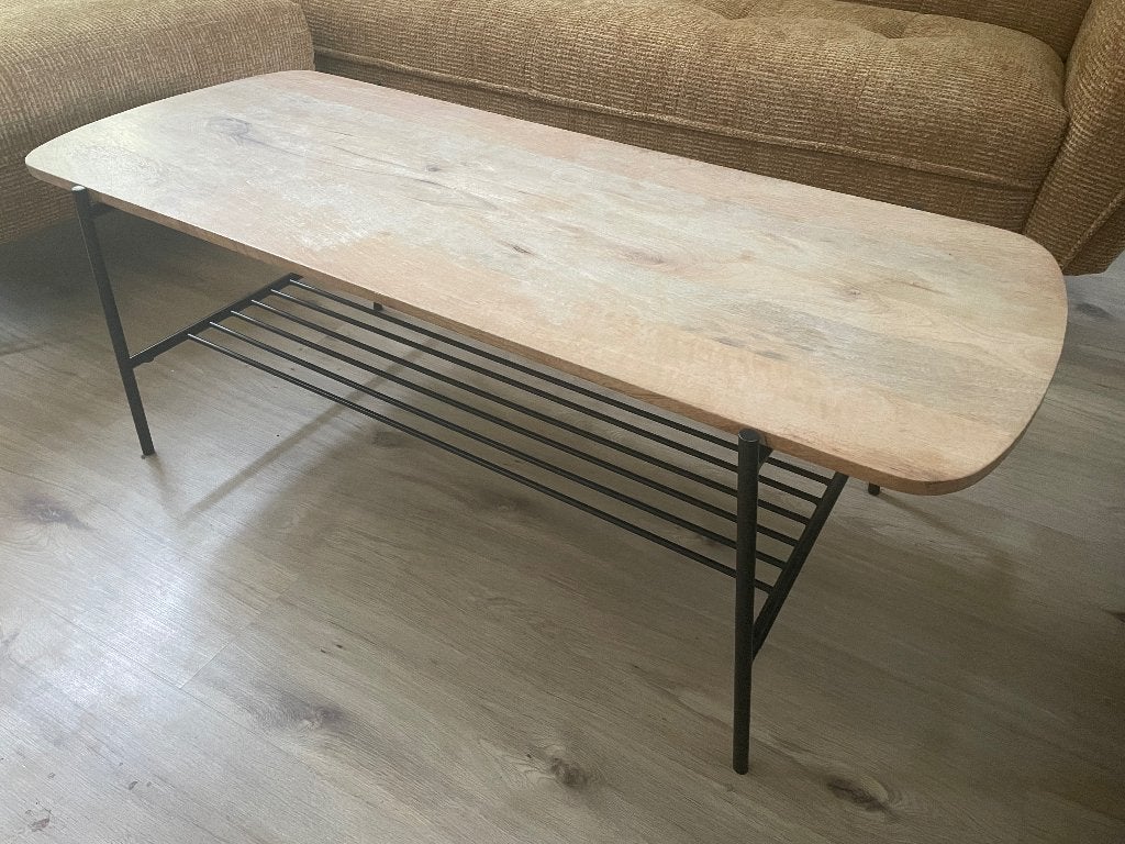 MADE salontafel, Gebruikt, 100 tot 150 cm, 50 tot 100 cm, Minder dan 50 cm