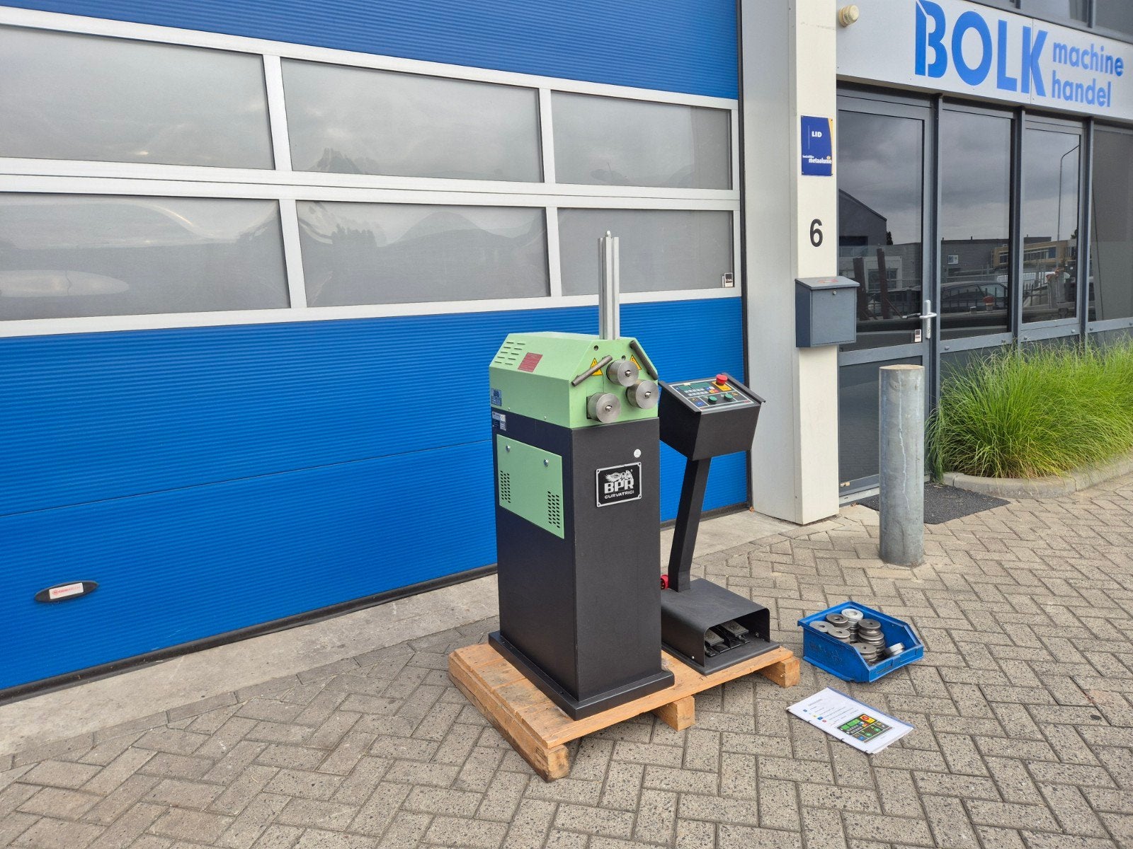 BPR CPS 20 Profielwals compleet met toebehoren Nieuwstaat!, Doe-het-zelf en Verbouw, Gebruikt, Info@bolkmachinehandel.nl, Ophalen of Verzenden