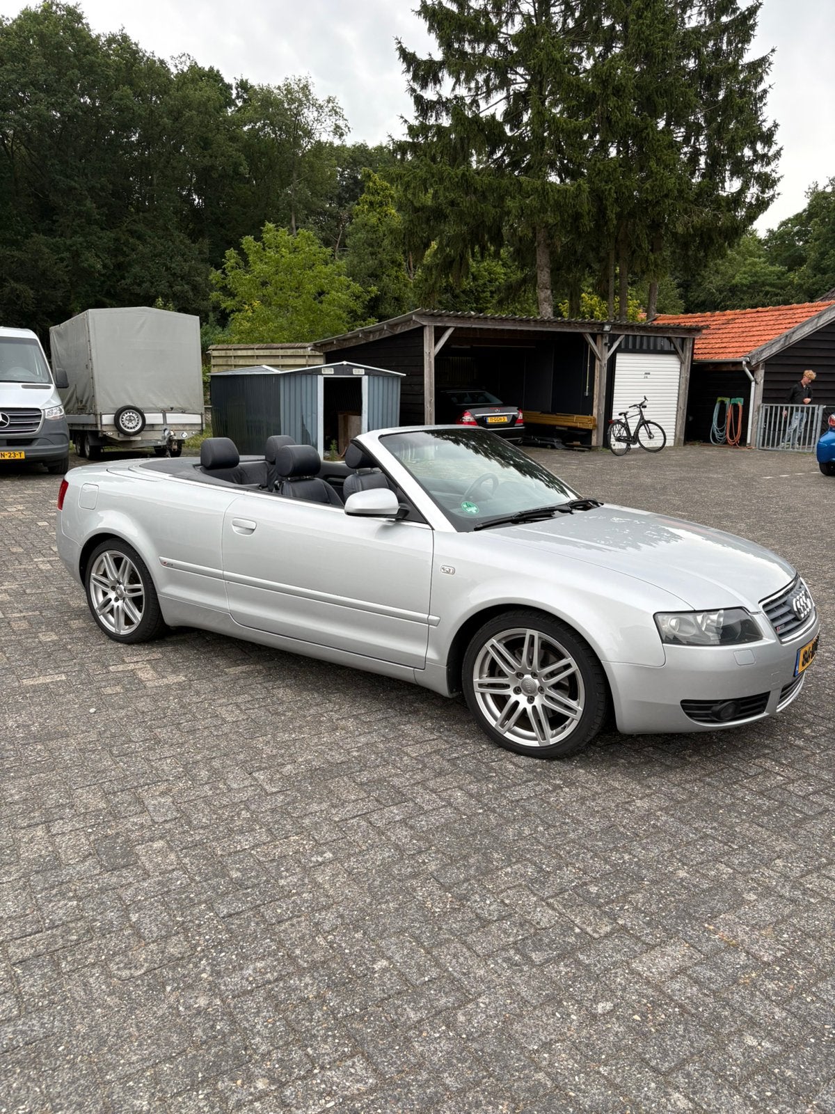 Audi a4 cabriolet automaat, Auto's, Audi, Particulier, A4, ABS, Airbags, Alarm, Automatische klimaatregeling, Bluetooth, Boordcomputer