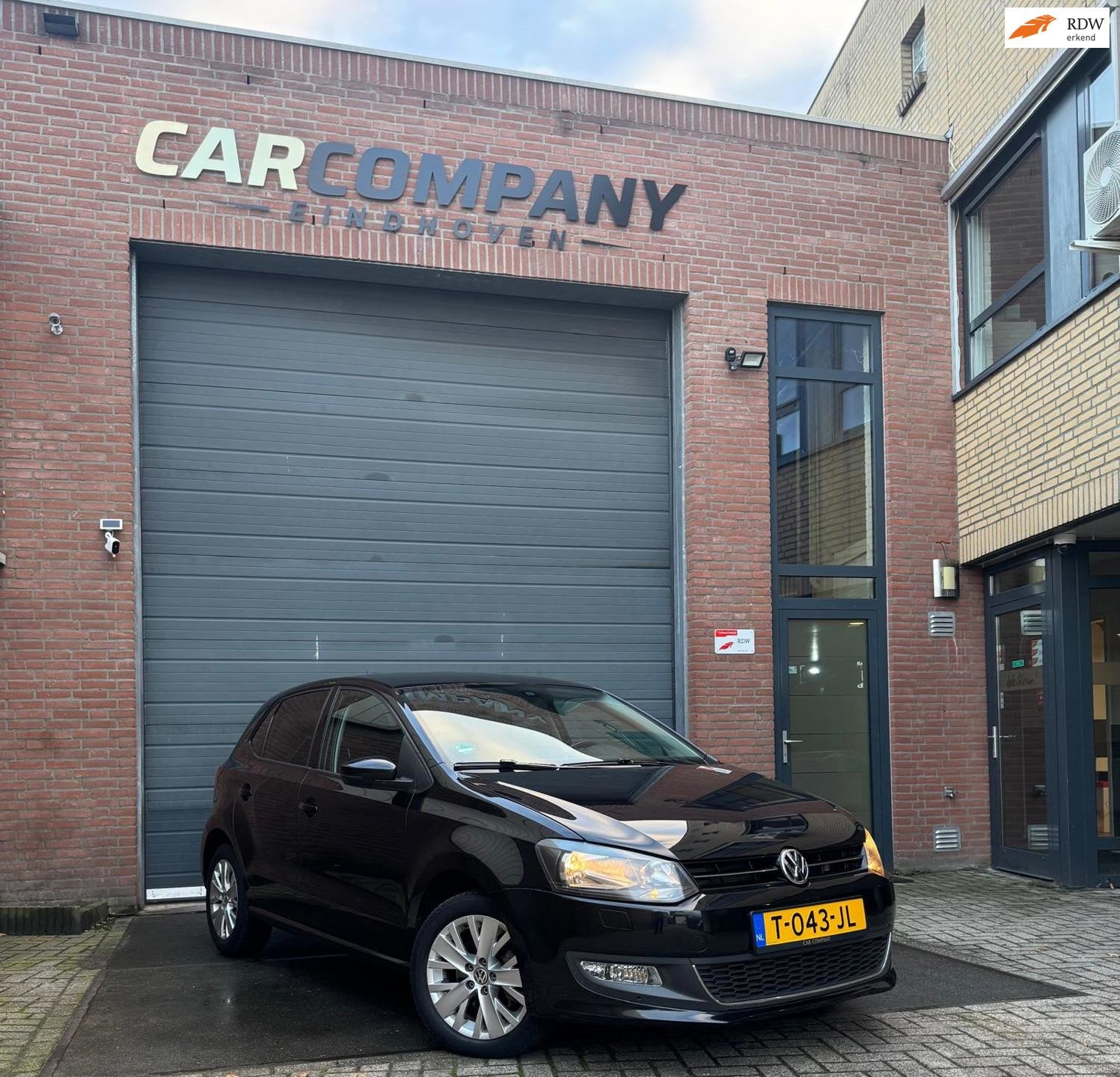 Volkswagen Polo 1.2 TSI R-Line Edition | Cruise | Stoelverw, Voorwielaandrijving, 4 cilinders, Zwart, Bedrijf