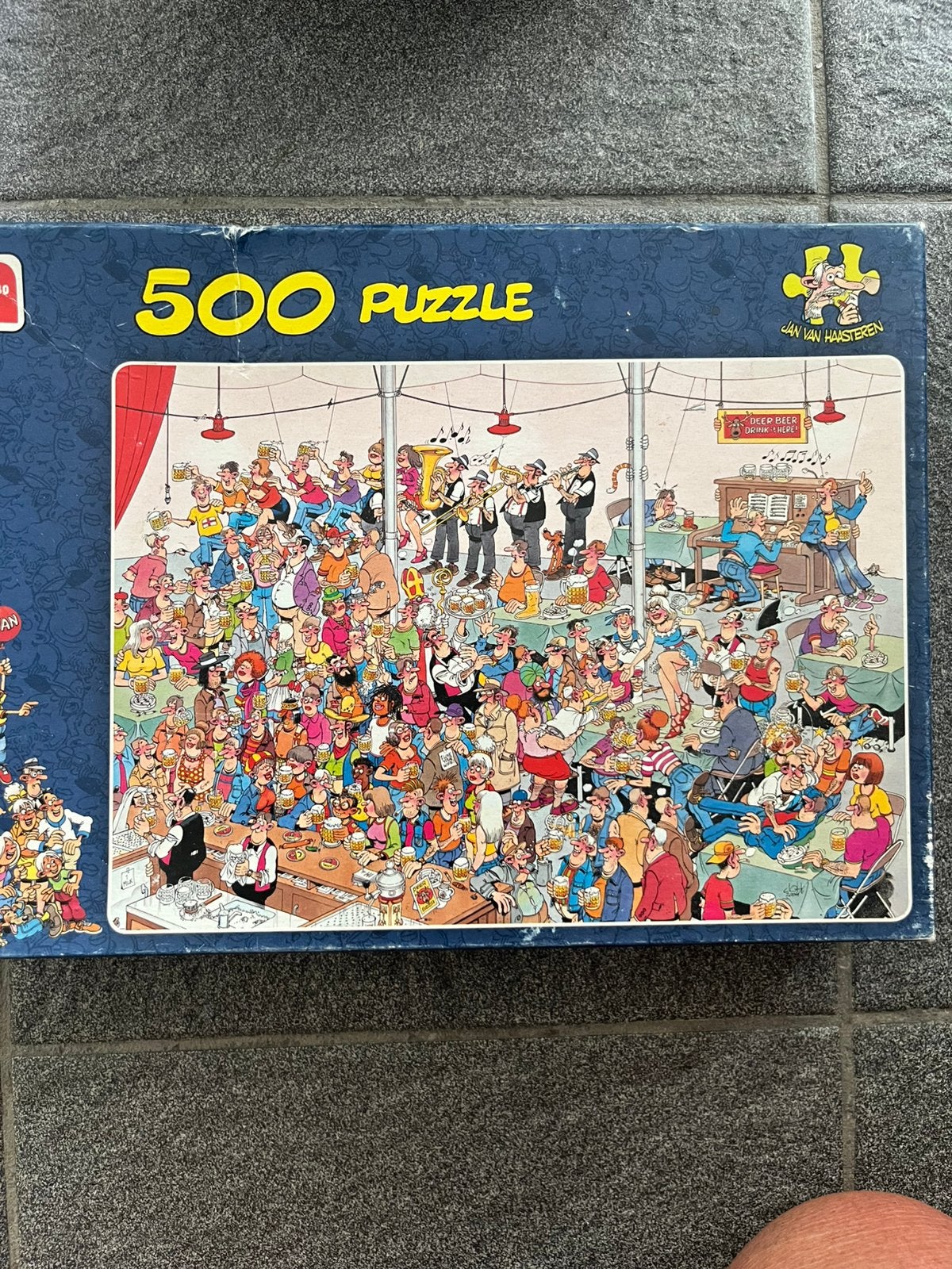 Jan van Haasteren 500 stukjes, Ophalen of Verzenden, 500 t/m 1500 stukjes, Zo goed als nieuw