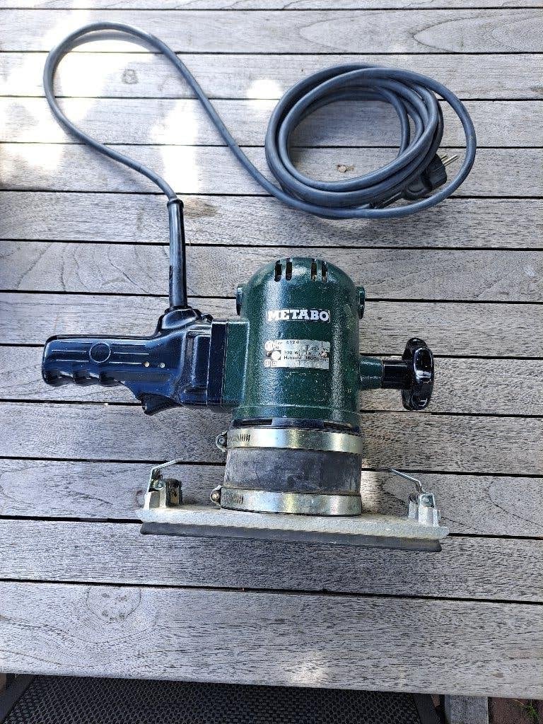 Zware Vlakschuurmachine van Metabo, Ophalen of Verzenden, Gebruikt, Minder dan 600 watt, Vlakschuurmachine
