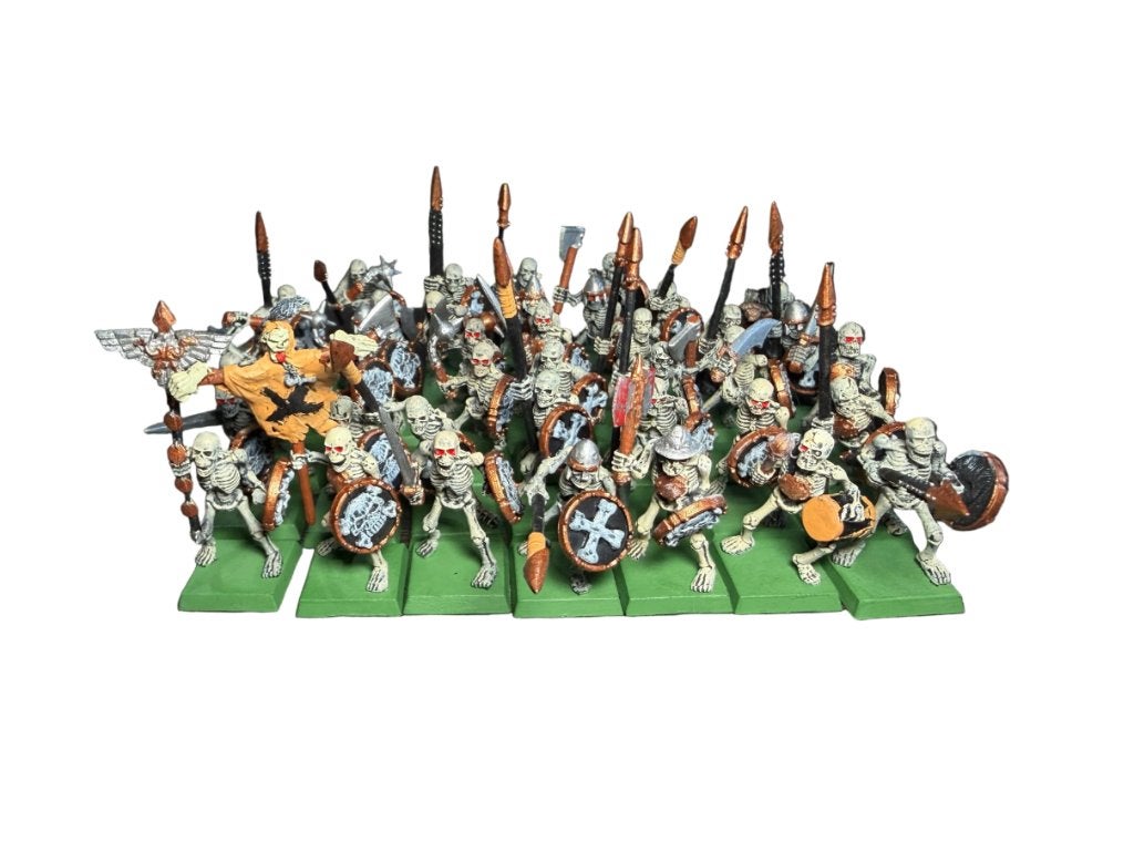 Warhammer Fantasy Vampire Counts Skeleton Warriors, ., Warhammer, Ophalen of Verzenden, Zo goed als nieuw