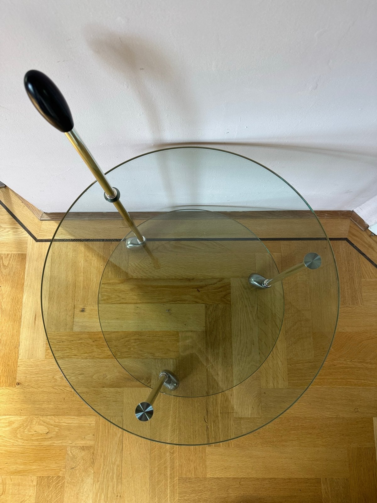 Vintage Chroom Cocktail Serveerwagen Design Jaren '70, Ophalen