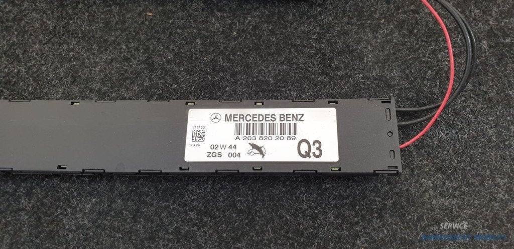 Aerial Antenne afstandsbediening sleutel Radio A2038702089 W, Auto-onderdelen, Gebruikt, Mercedes-Benz AG, Mercedes-Benz, Ophalen of Verzenden