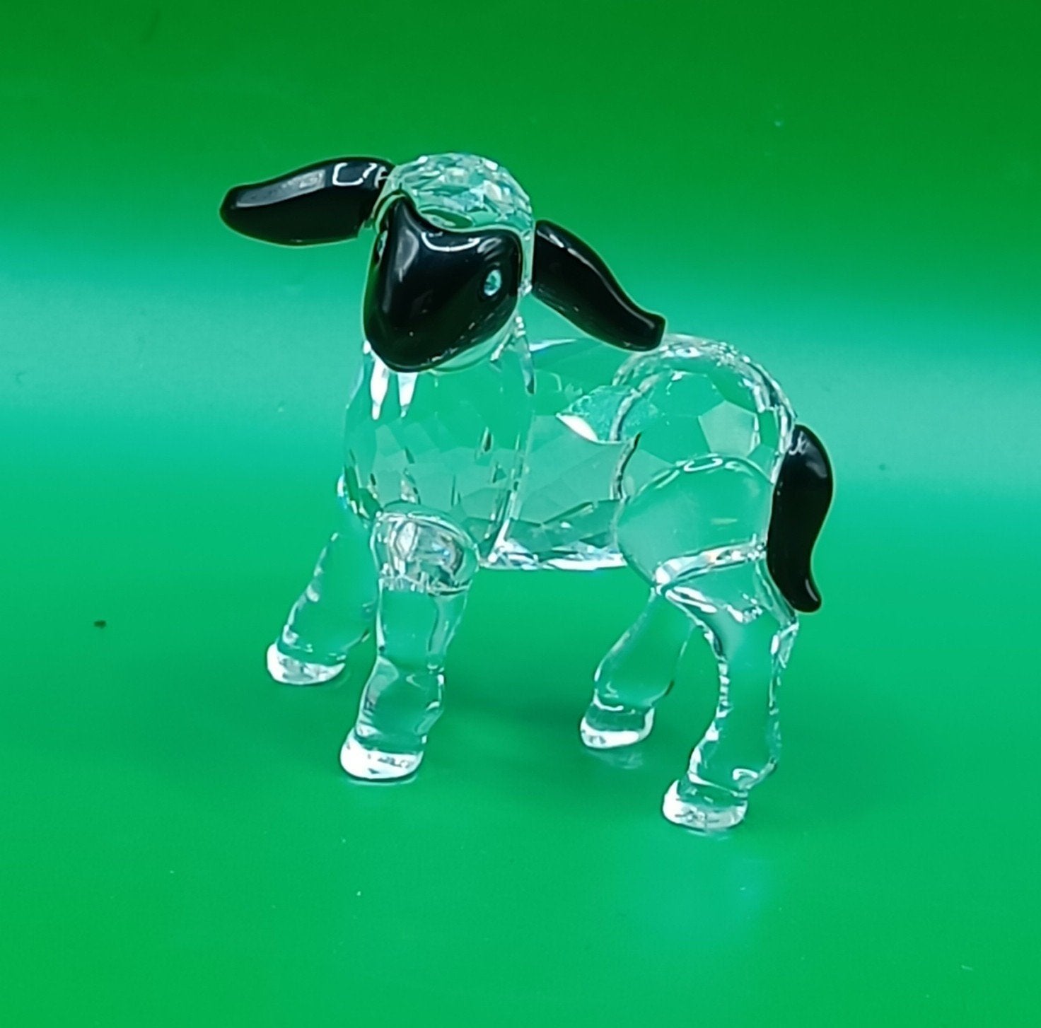 Swarovski lammetje, ., Ophalen of Verzenden, Zo goed als nieuw, Figuurtje