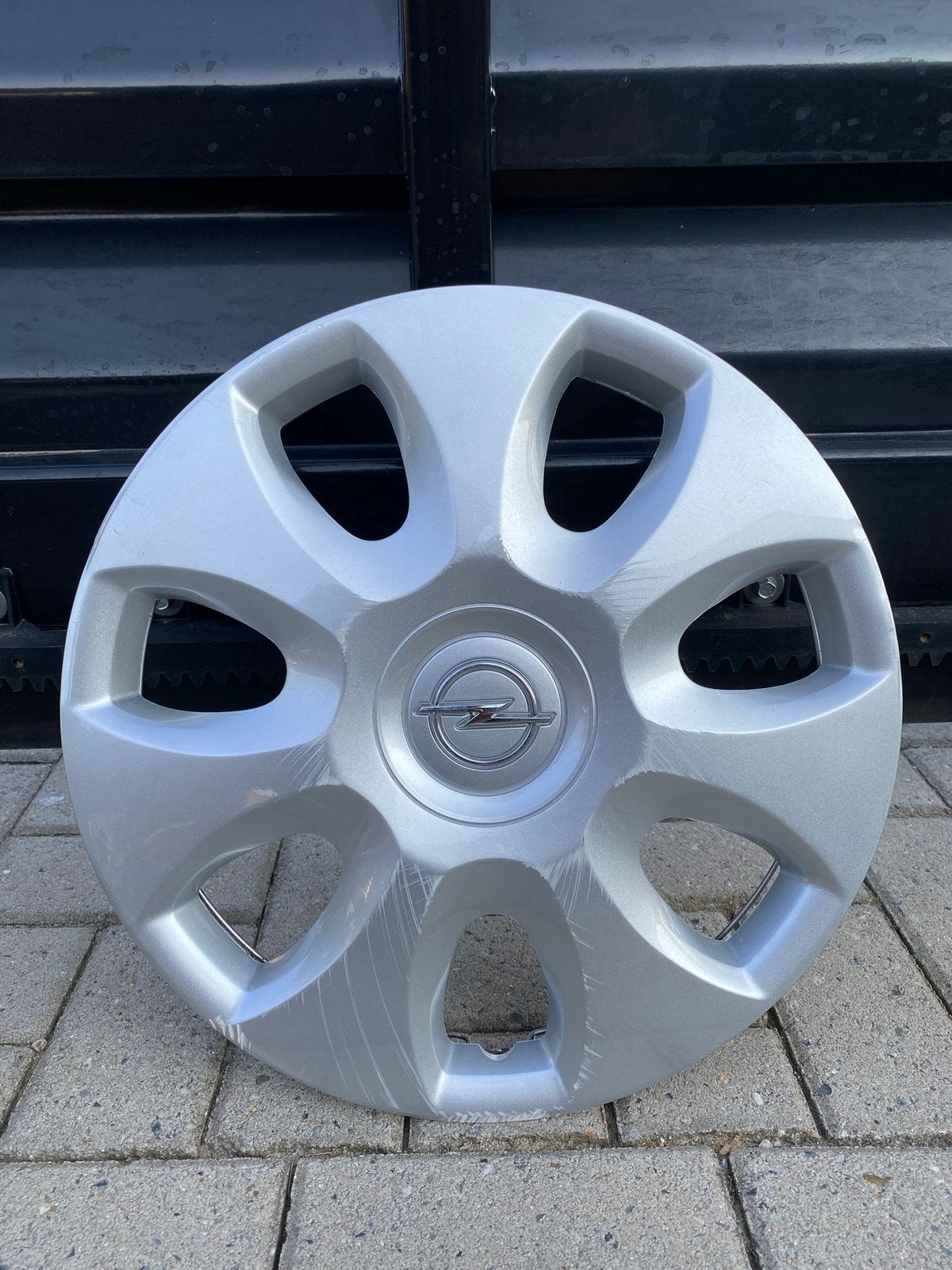 1 originele Opel Corsa D wieldop 15” inch, Ophalen of Verzenden, Gebruikt