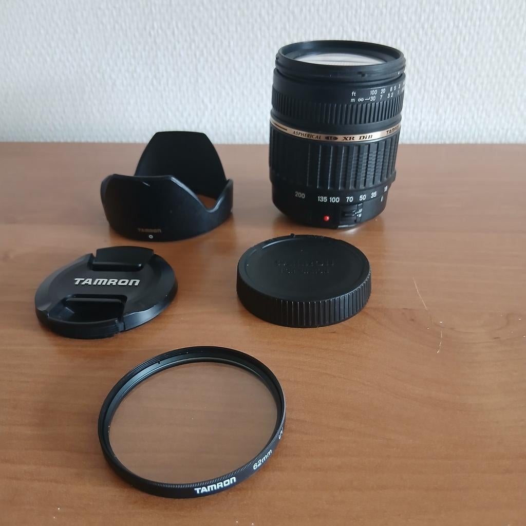 Tamron af 18-200mm f/35-6.3 xr di ll ii ld macro ef-s canon, Audio, Tv en Foto, Fotografie | Lenzen en Objectieven, Ophalen of Verzenden