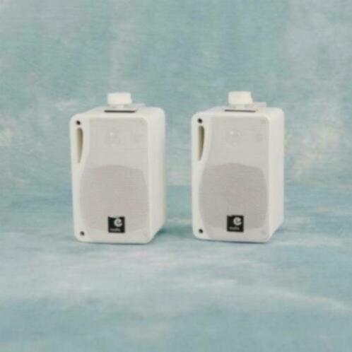 3 Weg mini speakers 13 cm 80 Watt Rms Wit, Overige merken, ., Nieuw, Ophalen of Verzenden