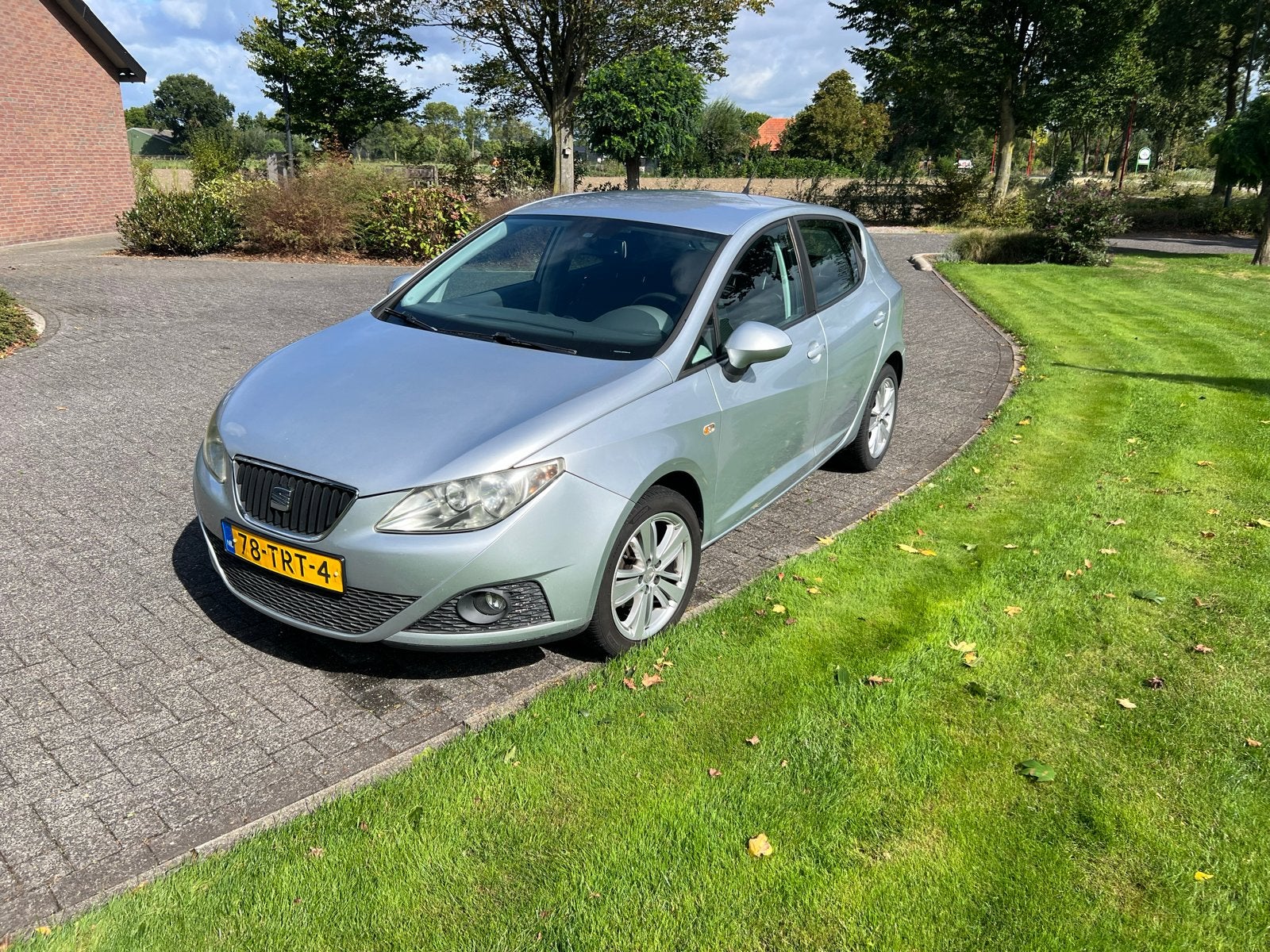 Seat Ibiza 5 Deurs Airco Cruise Elektrische Ramen, Euro 5, 40 €/maand, 4 cilinders, Leder en Stof