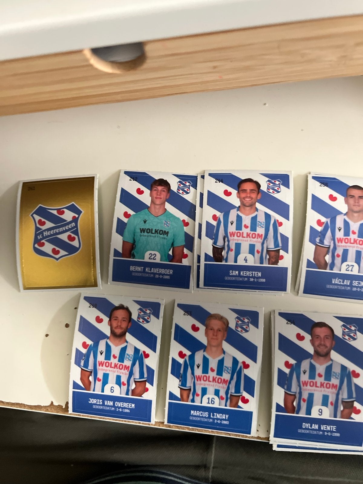 Plus voetbalplaatjes 2026 Heerenveen - Losse plaatjes, Verzenden, Nieuw, Overige binnenlandse clubs, Poster, Plaatje of Sticker