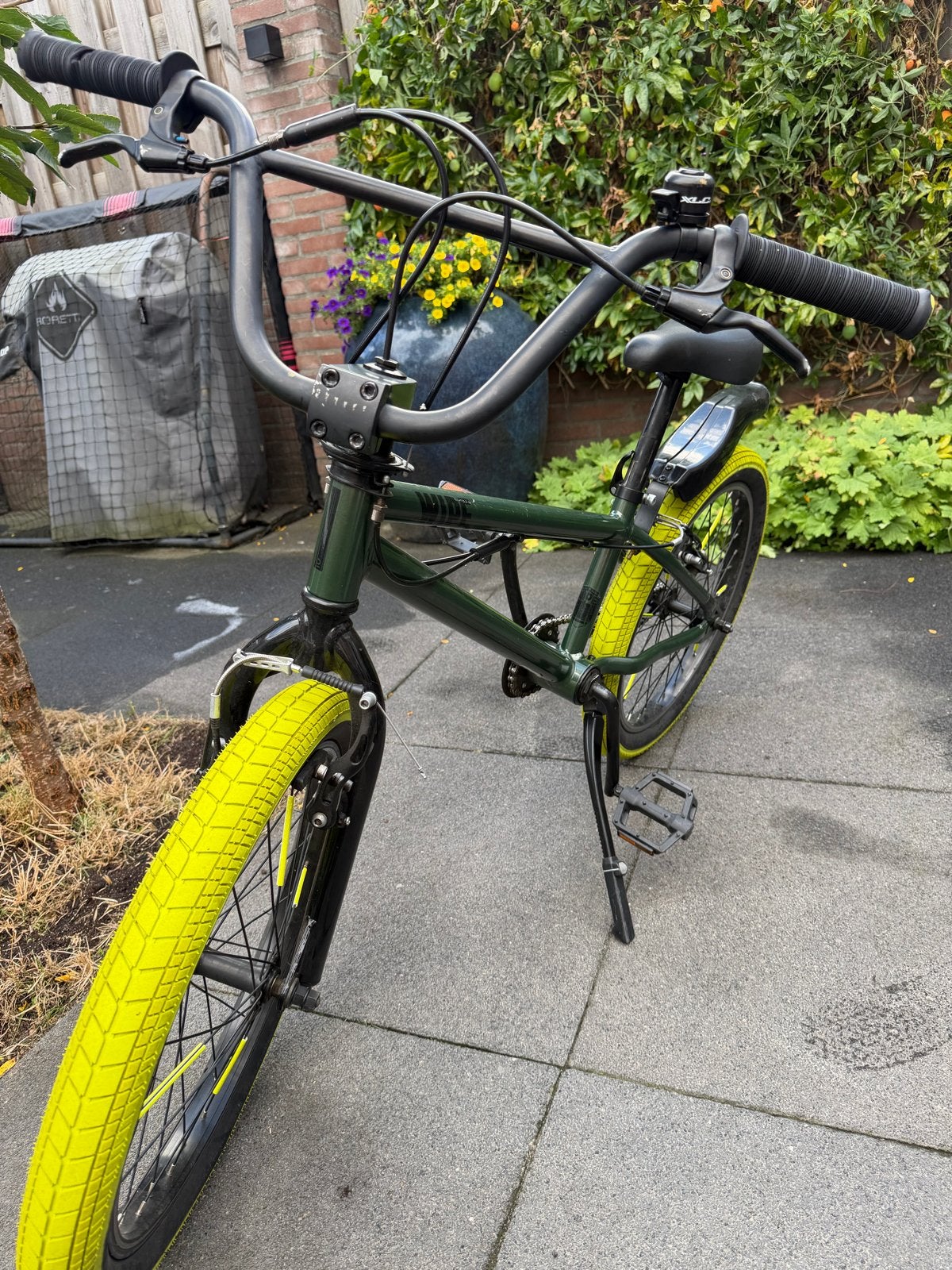 BMX fiets 20” in goede staat, Ophalen, Gebruikt, Staal, Velgrem