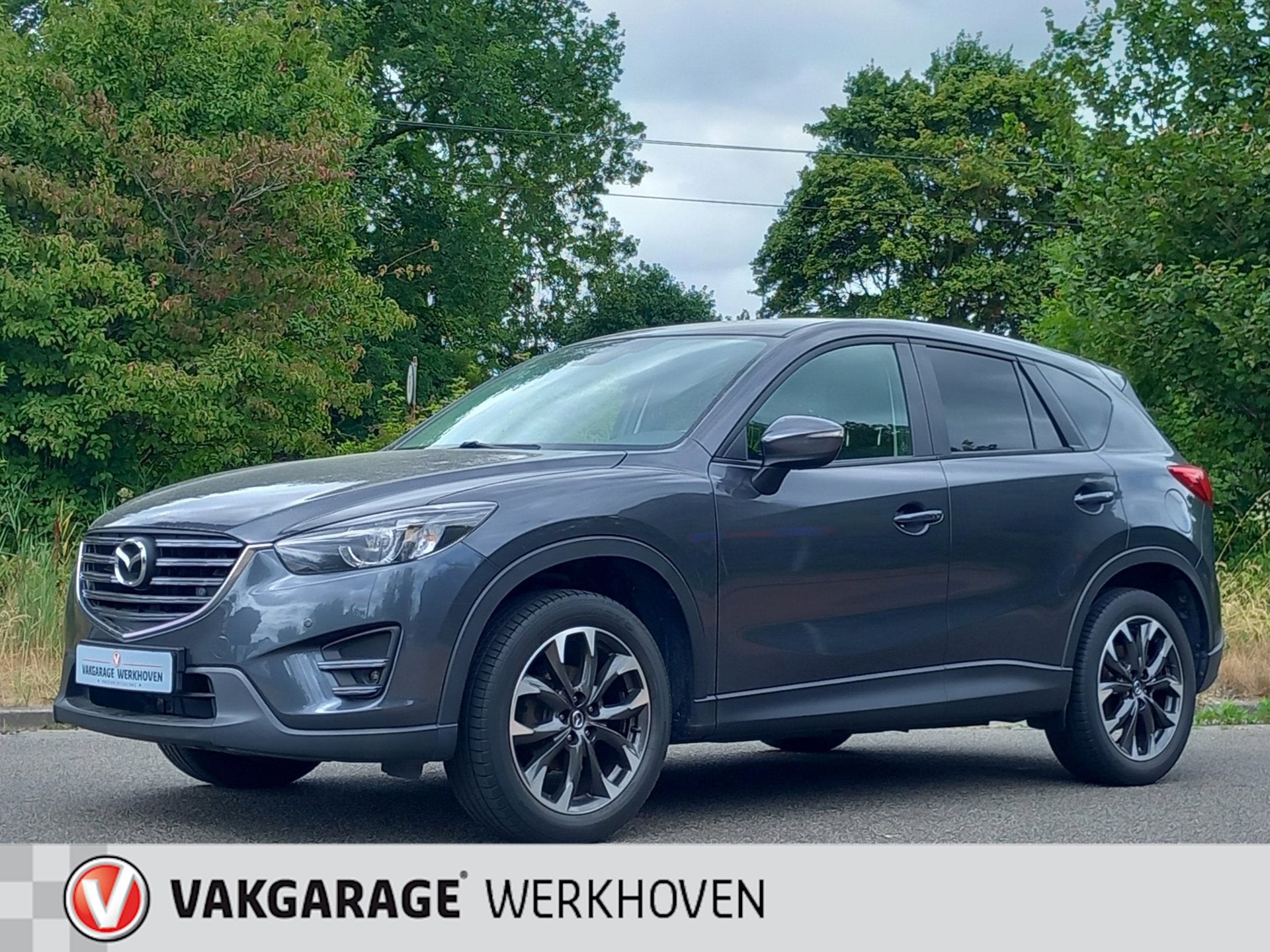 Mazda CX-5 2.0 SkyActiv-G 165 TS+ Nakama Edition| Camera | B, Auto's, Voorwielaandrijving, 1998 cc, Stof, Zwart