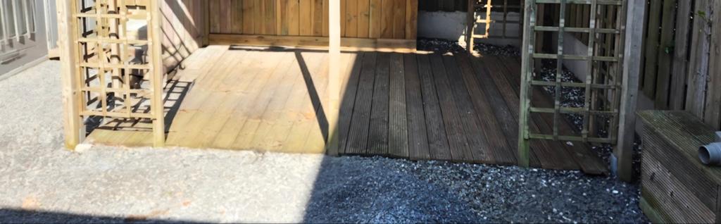 Houten vlonderplanken, Ophalen, Gebruikt, Hout
