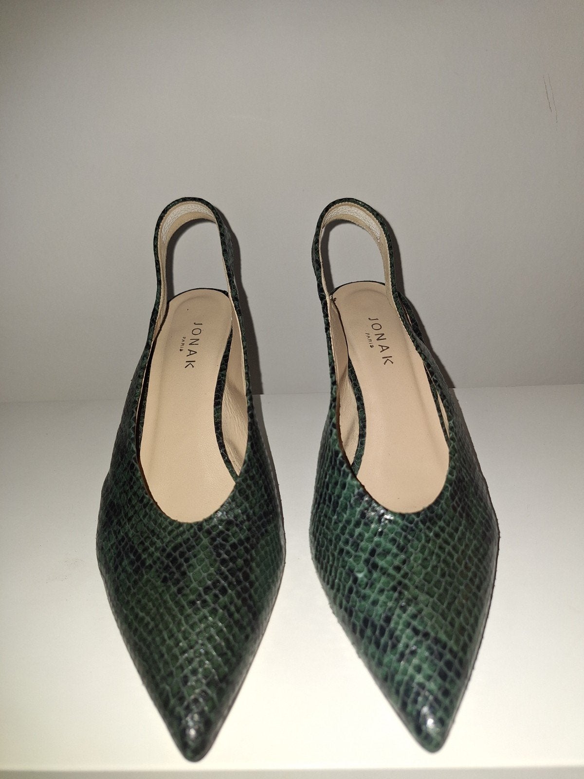 Jonak Slingback Schoenen met lage hak - Maat 39, Schoenen met lage hakken, Ophalen of Verzenden, Jonak, Gedragen