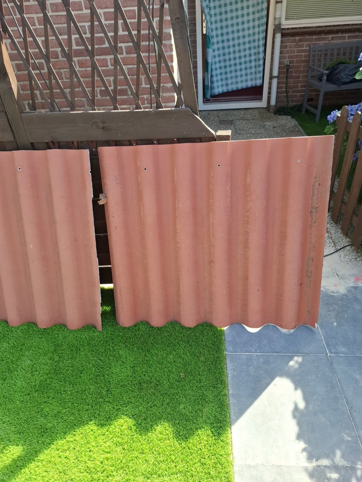 Golfplaten - Gebruikt, in goede staat, GRATIS, Overige materialen, Gebruikt, Ophalen of Verzenden, Minder dan 5 m²