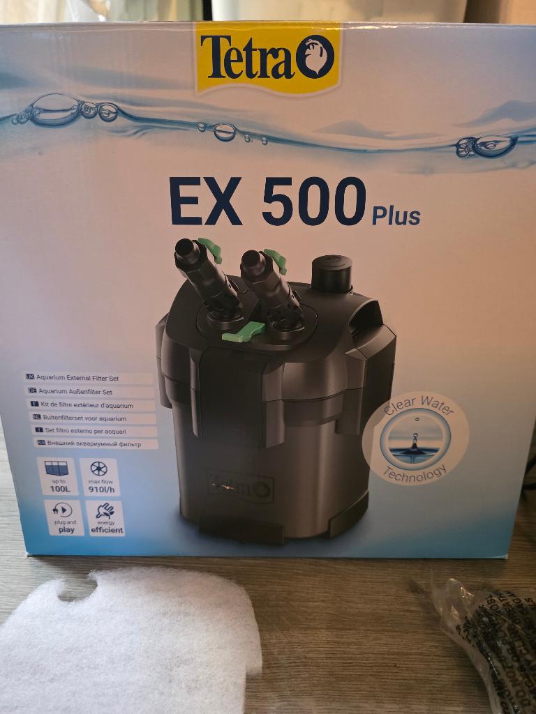 Tetra 500ex aquariumfilter, Ophalen of Verzenden, Zo goed als nieuw, Filter, Tetra