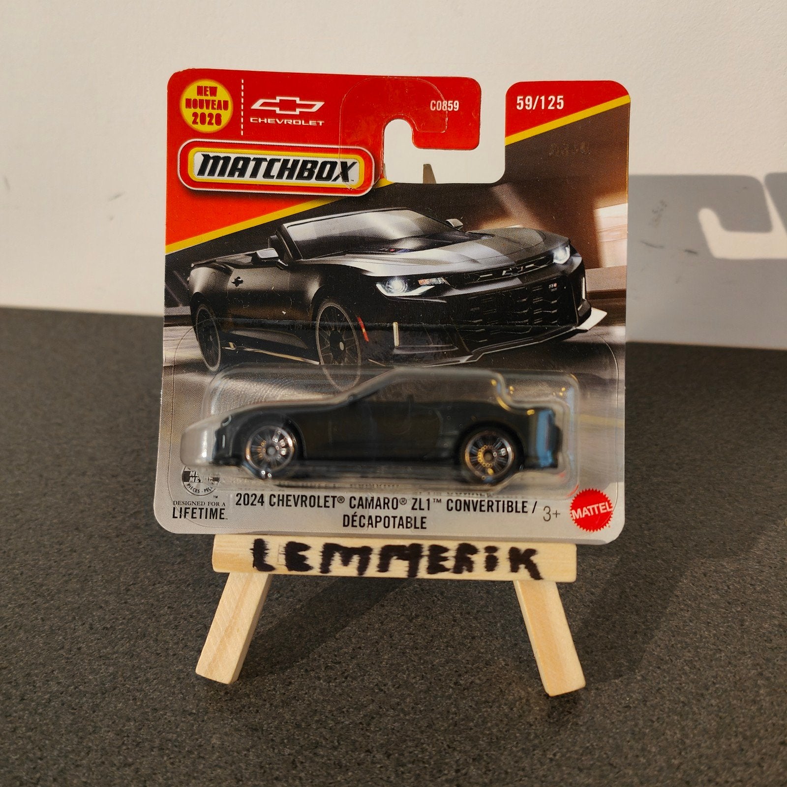 Matchbox 2024 Chevrolet Camaro ZL1 Convertible, Ophalen of Verzenden, Nieuw, Auto