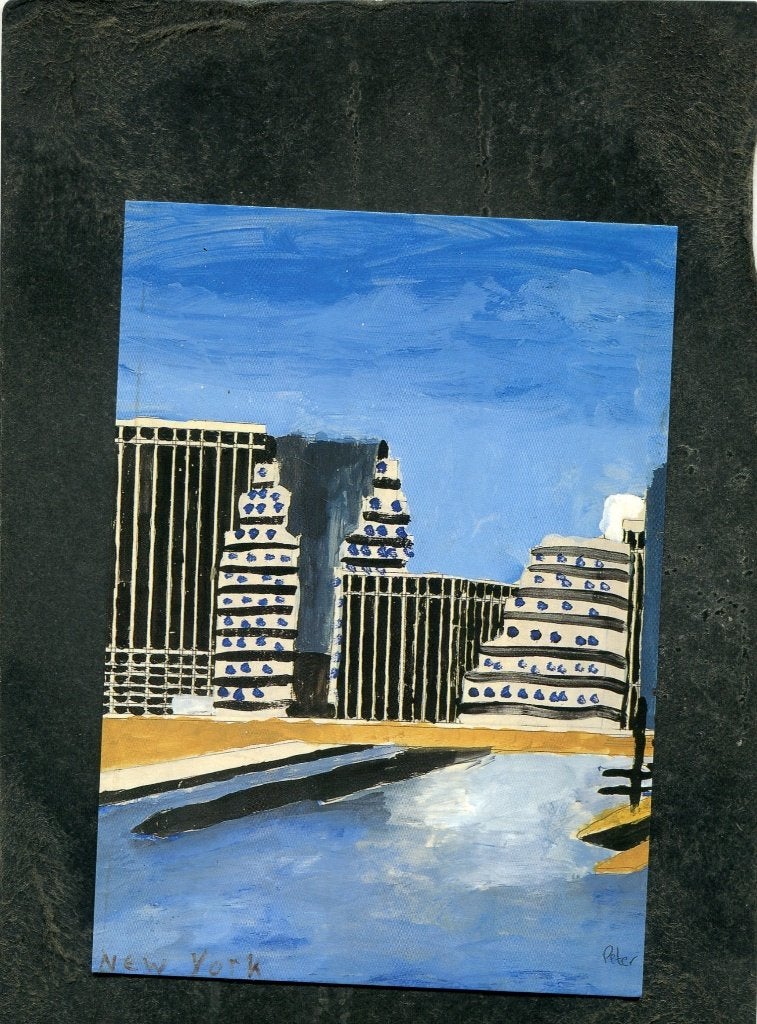 Ansicht Peter van Veen - New York, Verzenden, 1980 tot heden, Ongelopen