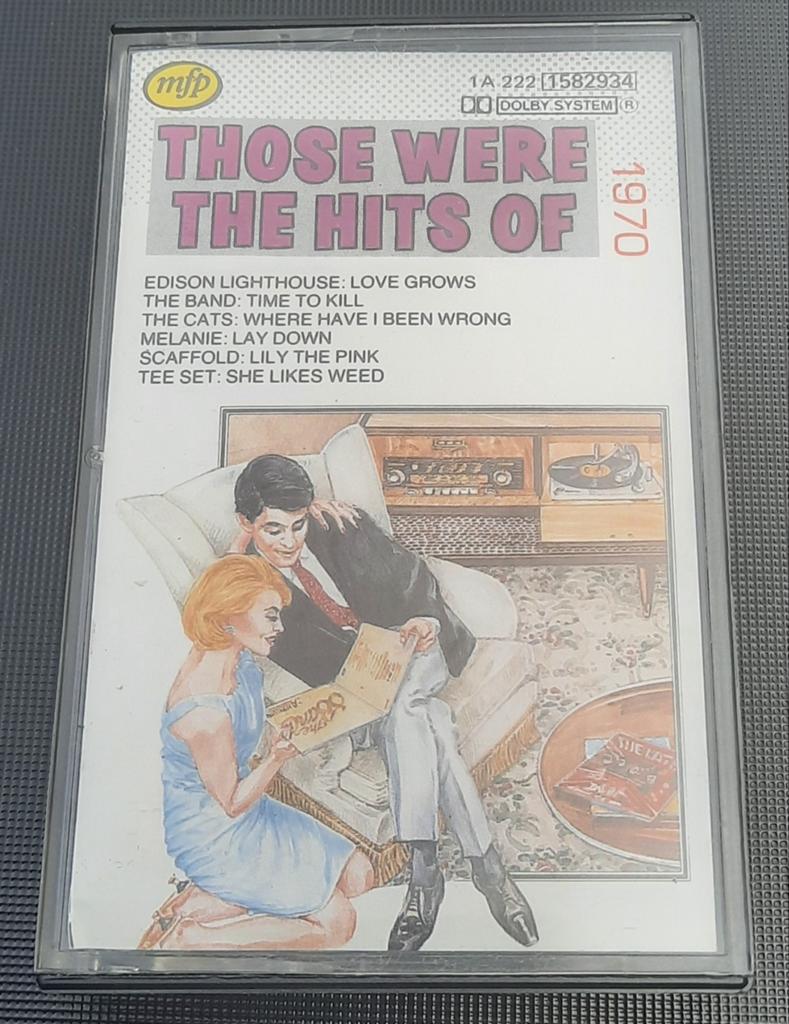 Those Were the Hits of 1970 Cassette Bandje, 1 bandje, Ophalen of Verzenden, Zo goed als nieuw, Origineel