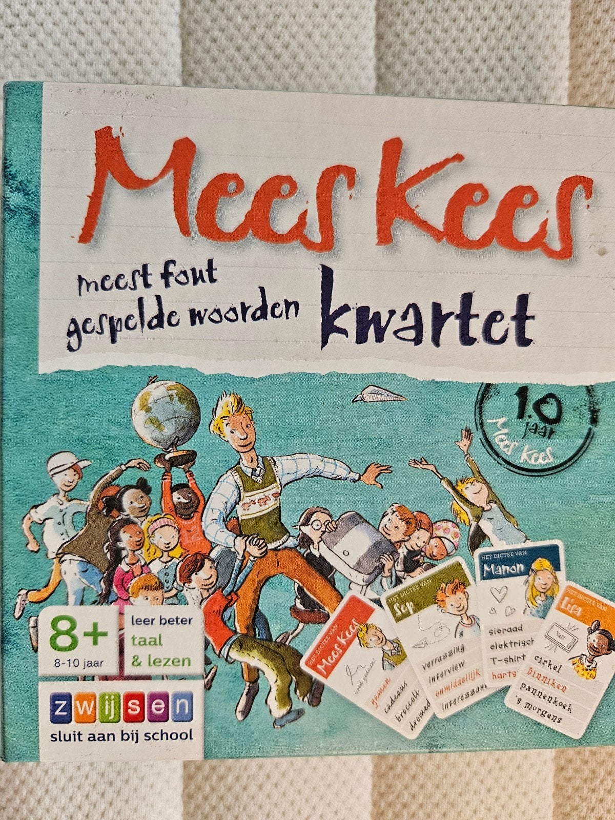 Mees Kees Kwartet, meest fout gespelde woorden,  Nieuw, Vijf spelers of meer, Ophalen of Verzenden, Nieuw, Zwijsen