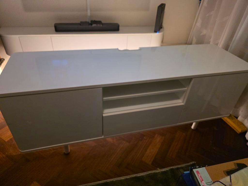 MOET NU WEG Mooie hoogglans tv-meubel, Ophalen of Verzenden, 25 tot 50 cm, 150 tot 200 cm, Minder dan 100 cm