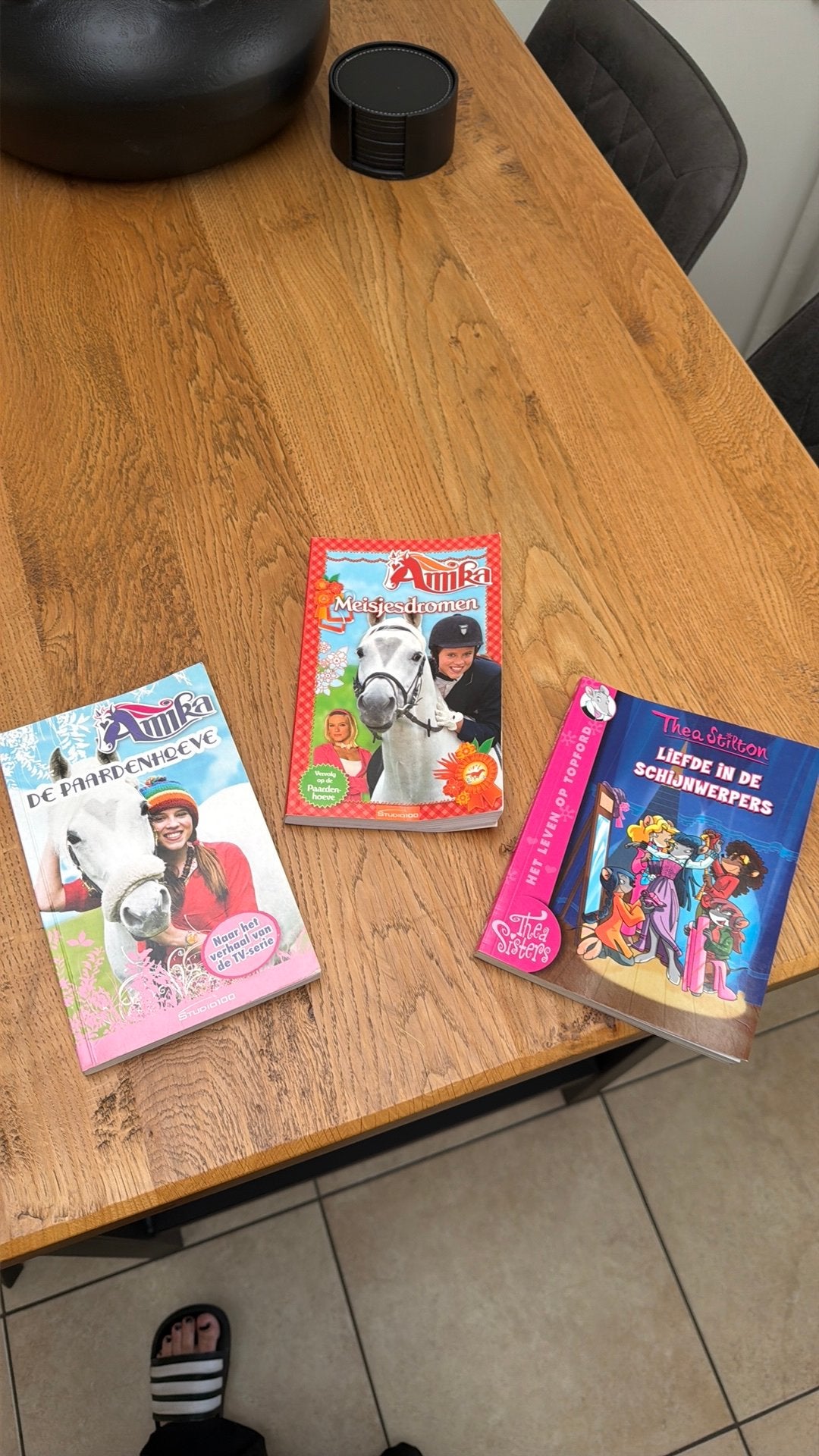 Amika en thea stilten, Boeken, Ophalen of Verzenden, Zo goed als nieuw