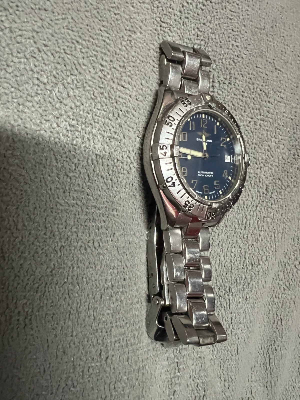 Breitling Colt Automatic A17035 – Stoer herenhorloge (300m), Ophalen