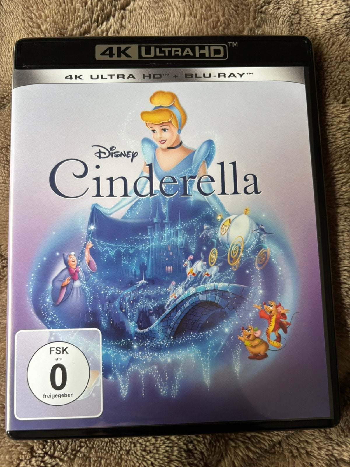 Cinderella 4K Ultra HD Blu-Ray, Cd's en Dvd's, Blu-ray, -, -, Actie, Ophalen of Verzenden