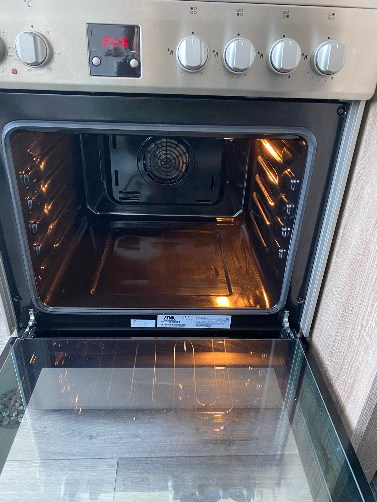 ETNA Gasfornuis met elektrische oven - Zo goed als nieuw, Witgoed en Apparatuur, Fornuizen, Hete lucht, 60 cm of meer, Zo goed als nieuw