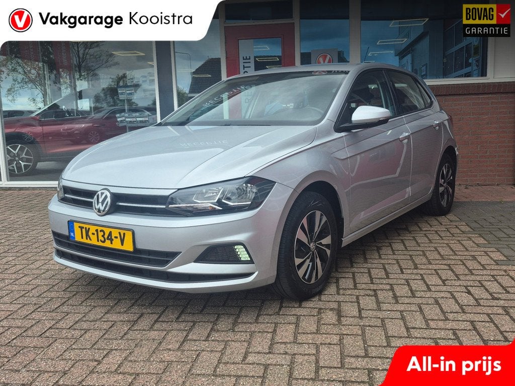 Volkswagen Polo 1.0 TSI Beats|Keyless|Carplay|Cruise, 12 maanden, Stof, 23 km/l, Origineel Nederlands