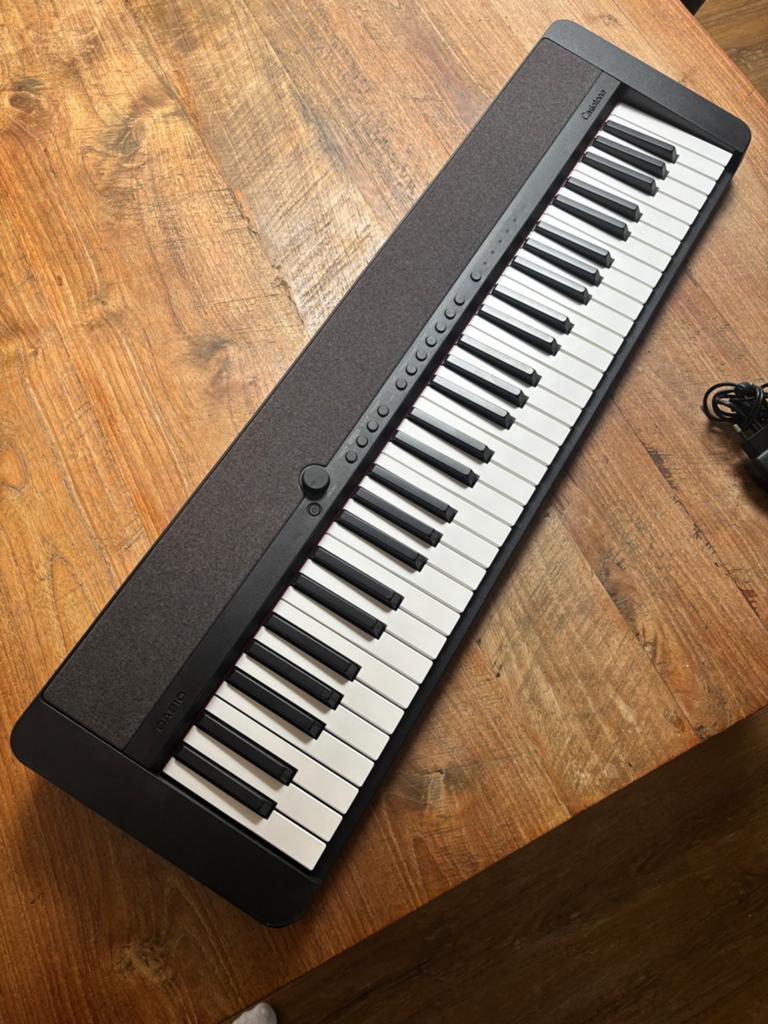 Casio CT-S1BK keyboard zwart, Ophalen, Casio, 61 toetsen, Midi-aansluiting