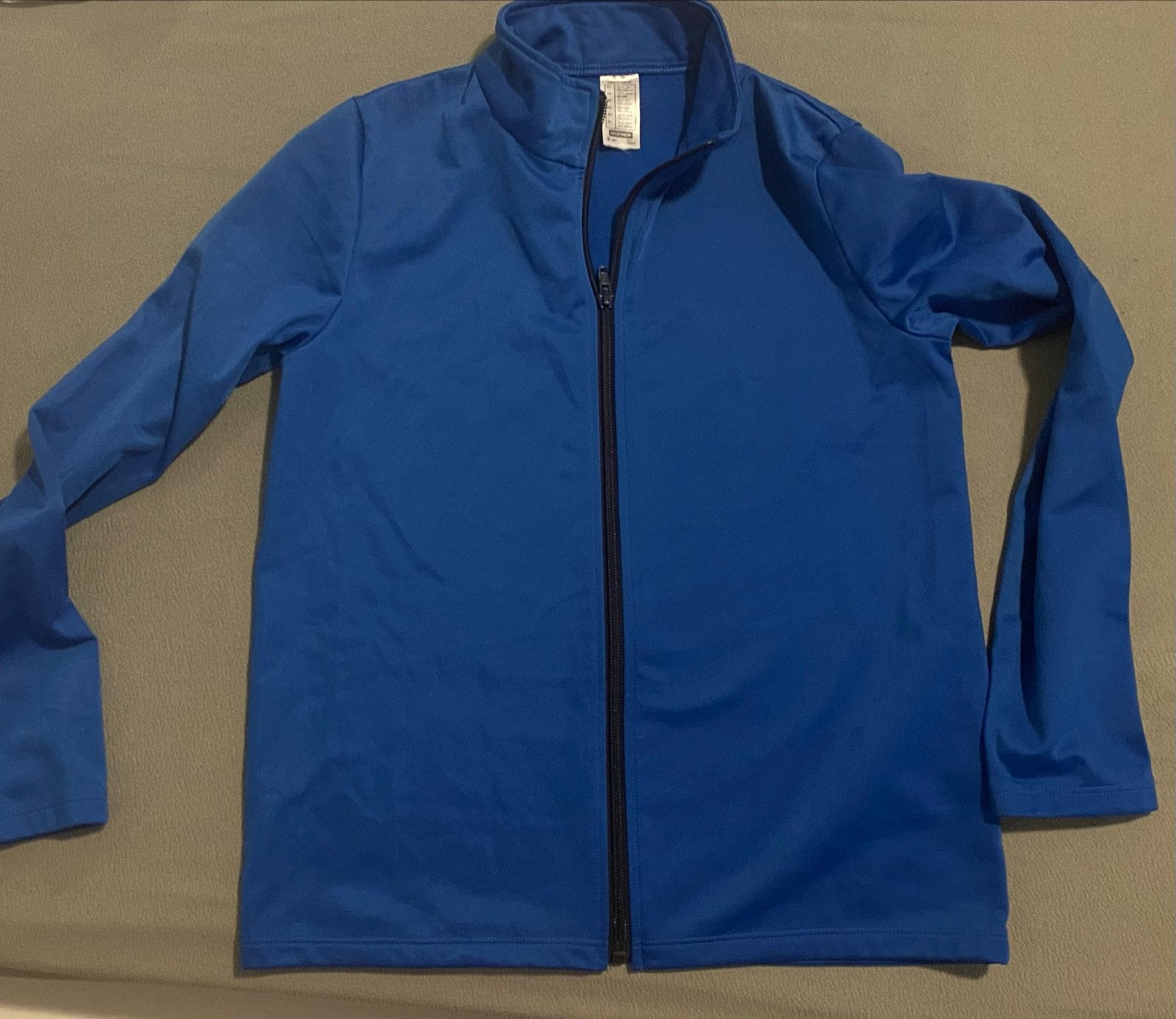 Blauw sportvest Decathlon 10-11 jaar (141-150 cm), Ophalen of Verzenden, Gebruikt, Jongen of Meisje