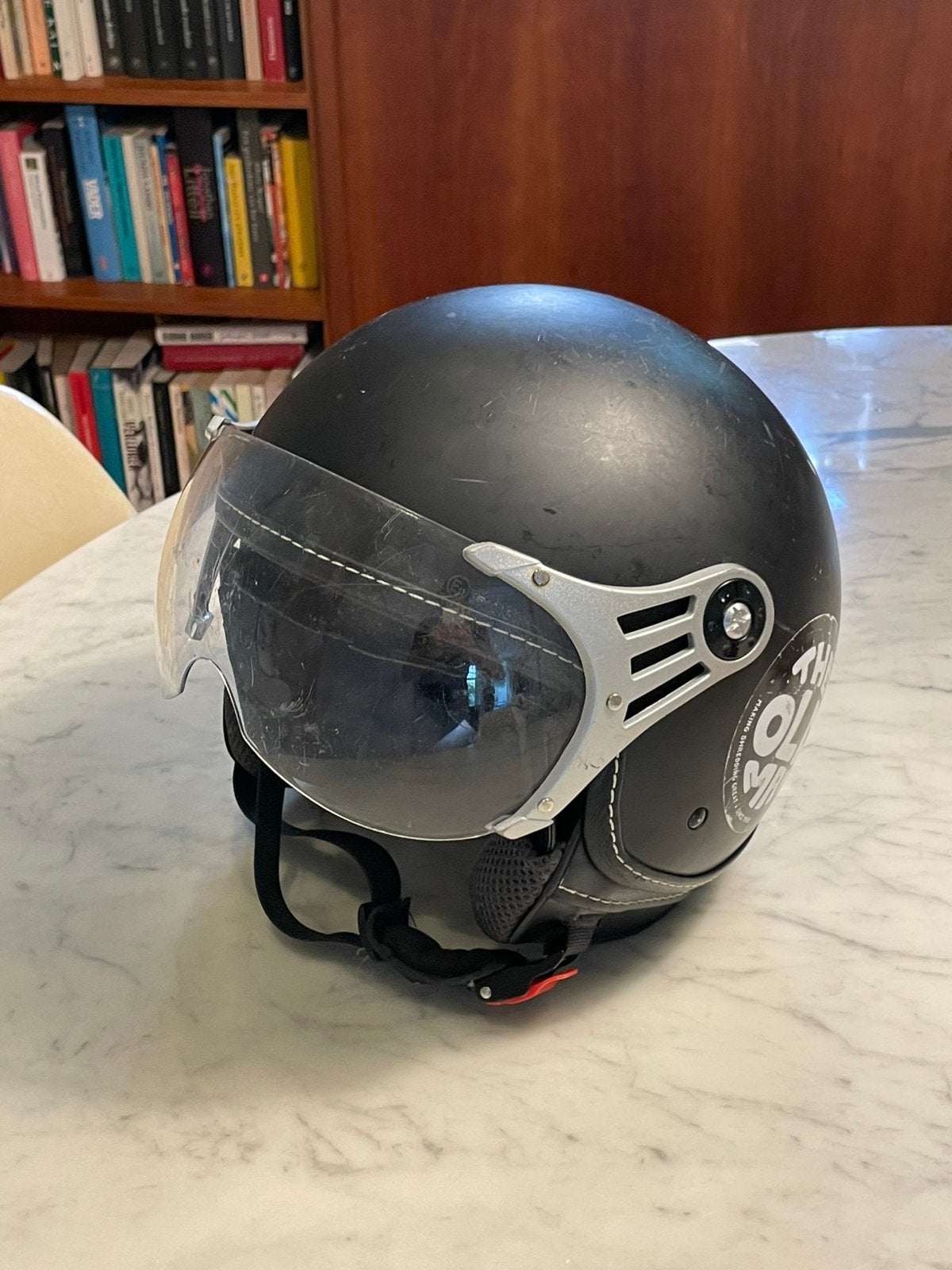 Scooter Helm Vinz Maat S, Fietsen en Brommers, Brommerhelmen, Ophalen of Verzenden, Gebruikt, Small, Vinz Helmets