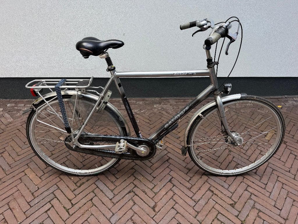 herenfiets Batavus Staccato, Fietsen en Brommers, Ophalen, Gebruikt, Versnellingen, Batavus