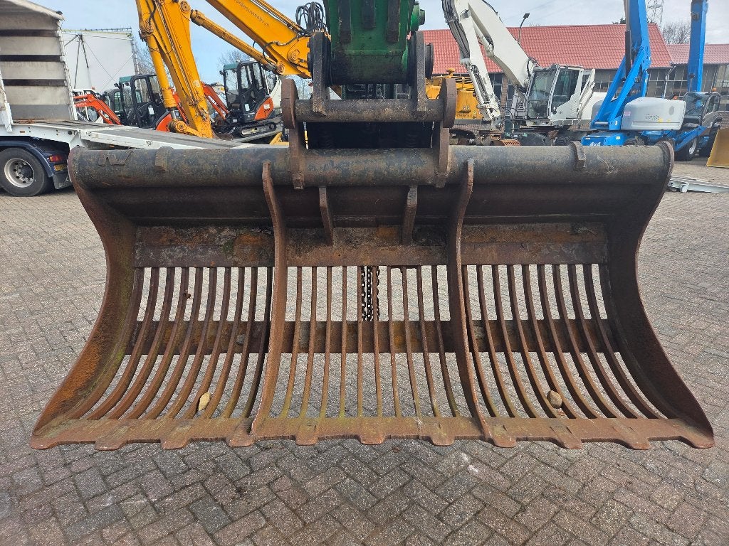 Verachtert puinbak 2.40m breed + puinbak 1.40m breed CW30/40, Ophalen, Graafmachine