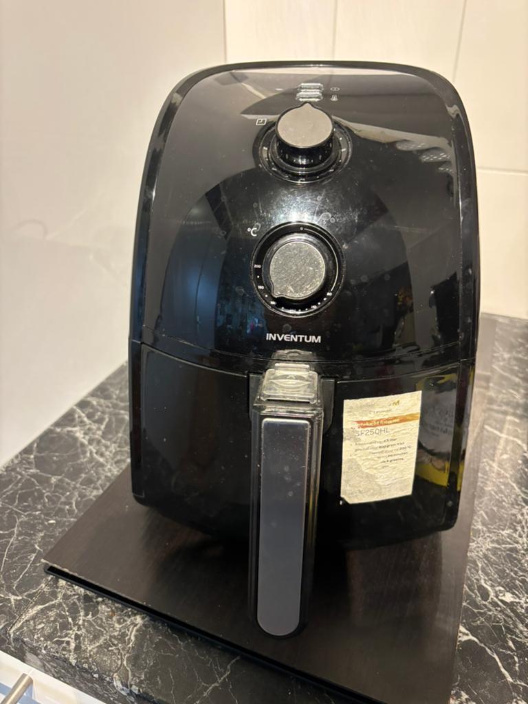 Inventum airfryer, 2,5 liter prima in orde, Witgoed en Apparatuur, Airfryers, Ophalen, Zo goed als nieuw, Airfryer