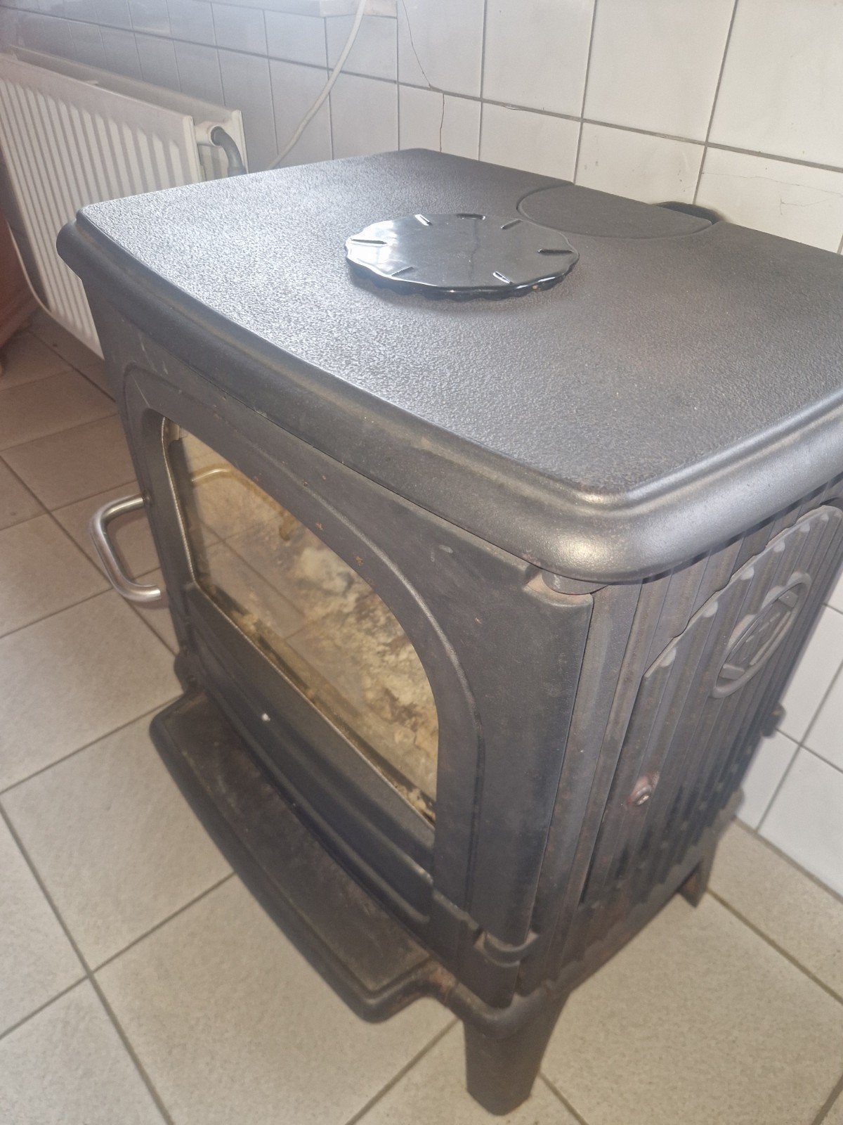 Robuuste Houtkachel - Perfect voor Gezellige Avonden, Ophalen, Gebruikt, Houtkachel, Vrijstaand
