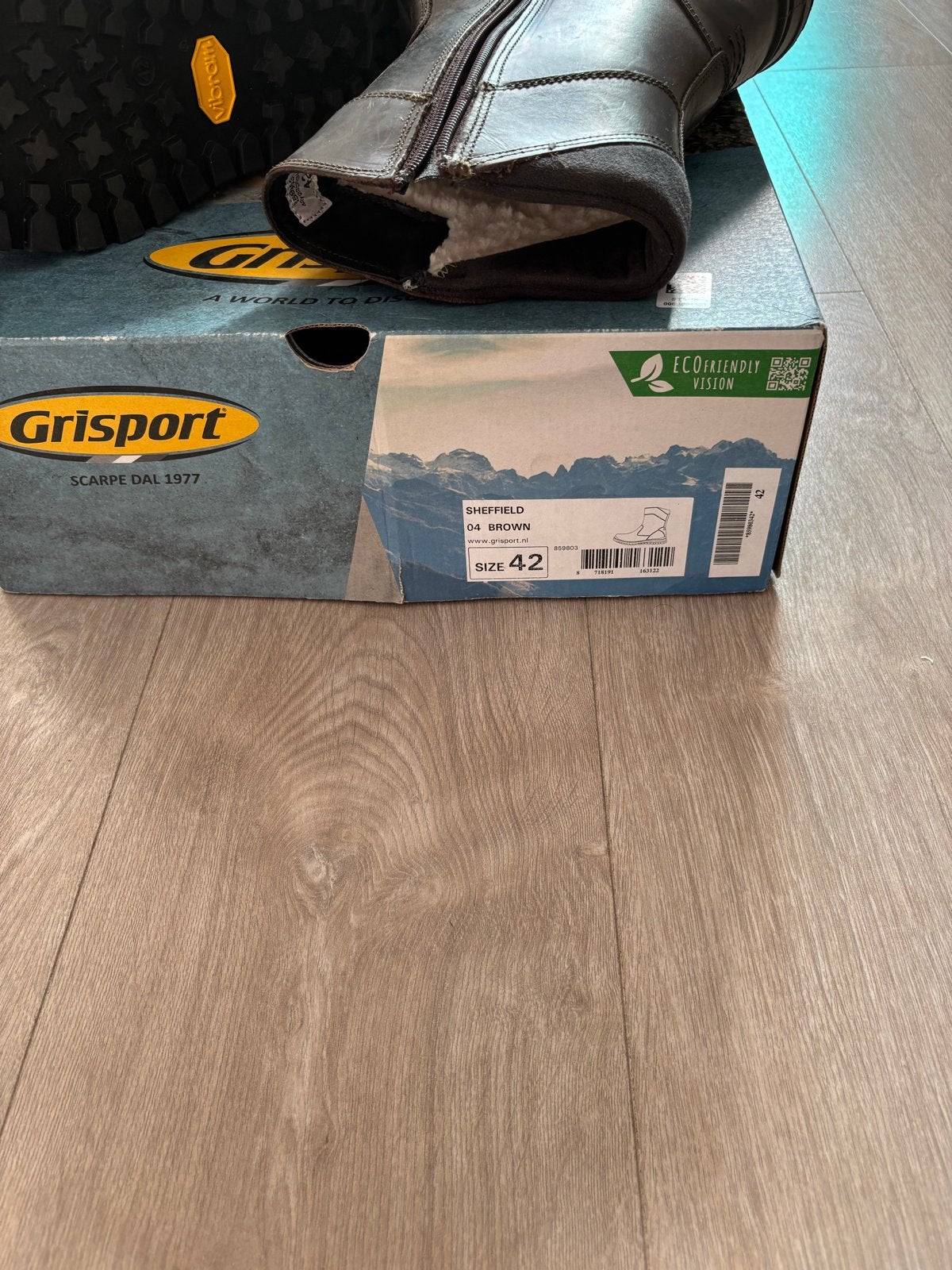 Grisport Sheffield wandelschoenen - Maat 42 - Bruin, Ophalen of Verzenden, Nieuw, Bruin, Wandelschoenen of Bergschoenen