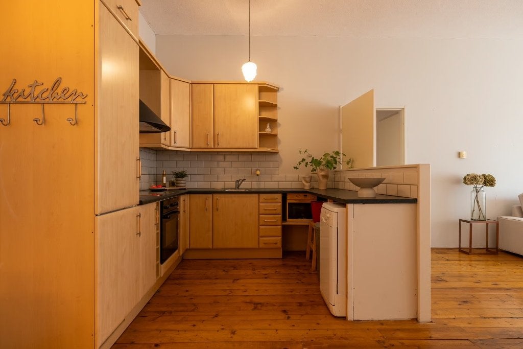Authentieke complete keuken– inclusief apparatuur, Huis en Inrichting, Keuken | Complete keukens, Ophalen, Gebruikt, Bruin, Overige typen