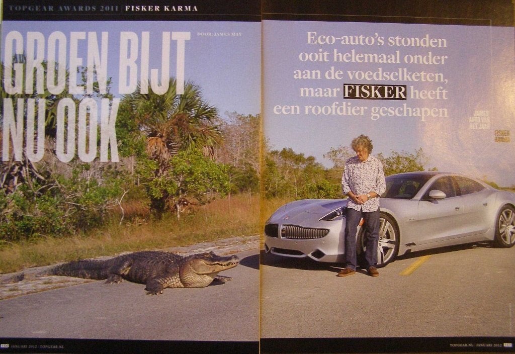 Fisker Karma ? eerst 11x autotest lezen, Ophalen, Gelezen
