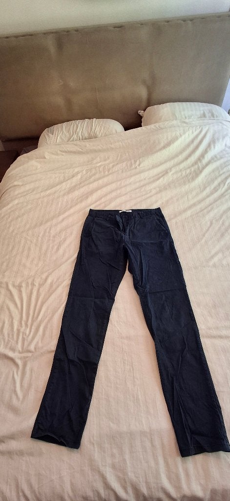 Samsøe Samsøe Frankie Pants donkerblauw 31, Blauw, Overige maten, Ophalen of Verzenden, Samsøe Samsøe