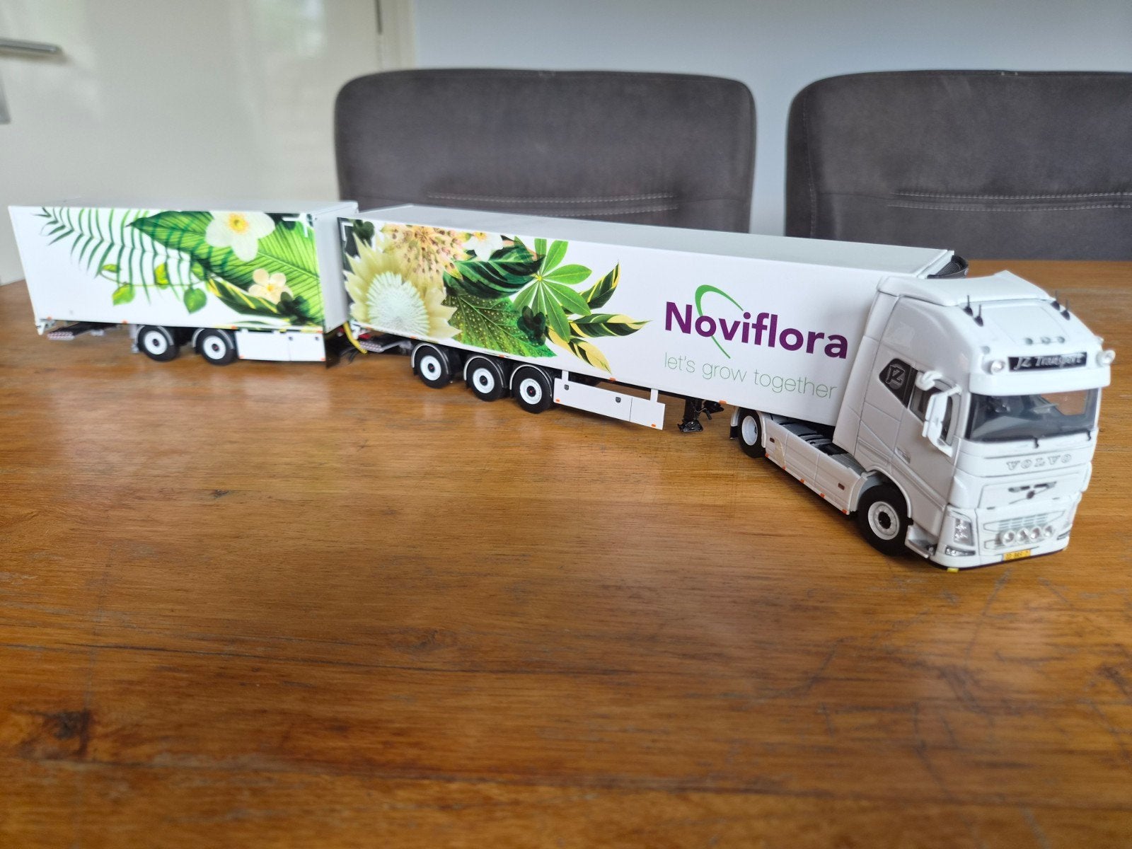 JZ Transport Bedum , WSI Model , LZV, Ophalen of Verzenden, Zo goed als nieuw, Bus of Vrachtwagen, Wsi