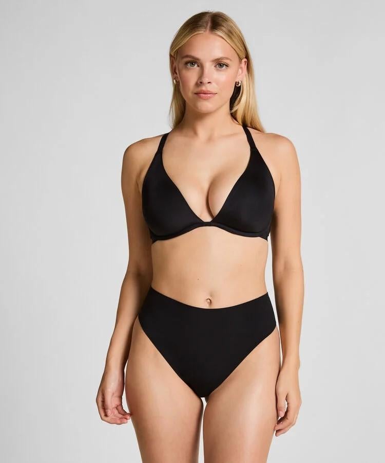 Niet-voorgevormde beugel bh Smooth Zwart maat 80D (993), Kleding | Dames, Ondergoed en Lingerie, Hunkemöller, Ophalen of Verzenden