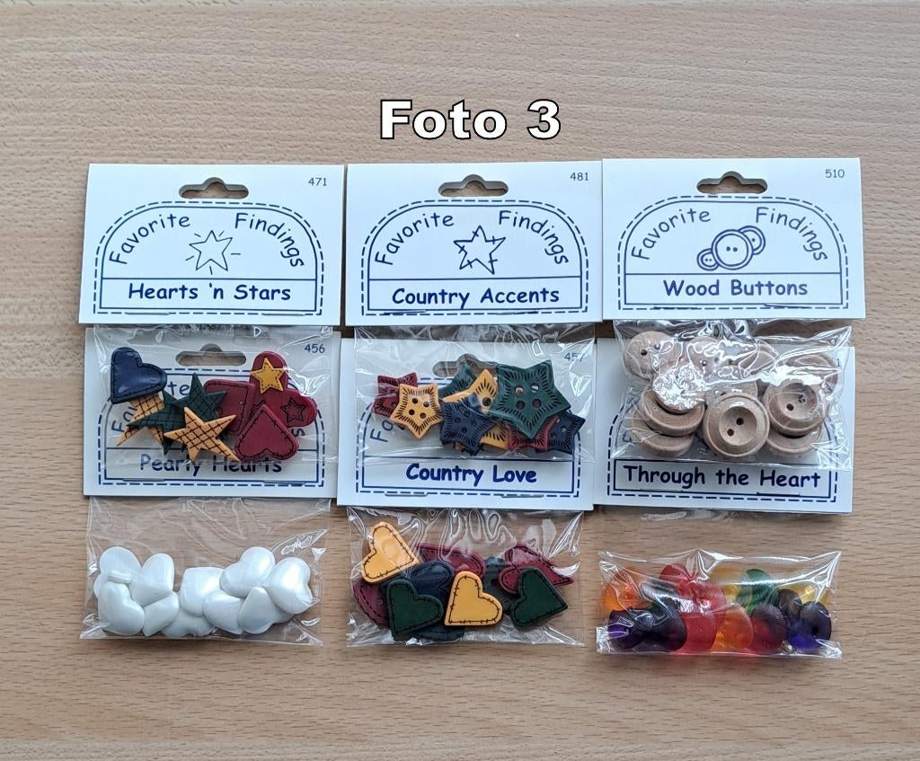 DIVERSE SOORTEN KNOOPJES en KUNSTSTOF OPNAAISTRAS, Hobby en Vrije tijd, Ophalen of Verzenden, Nieuw, Overige materialen, Knutselmateriaal
