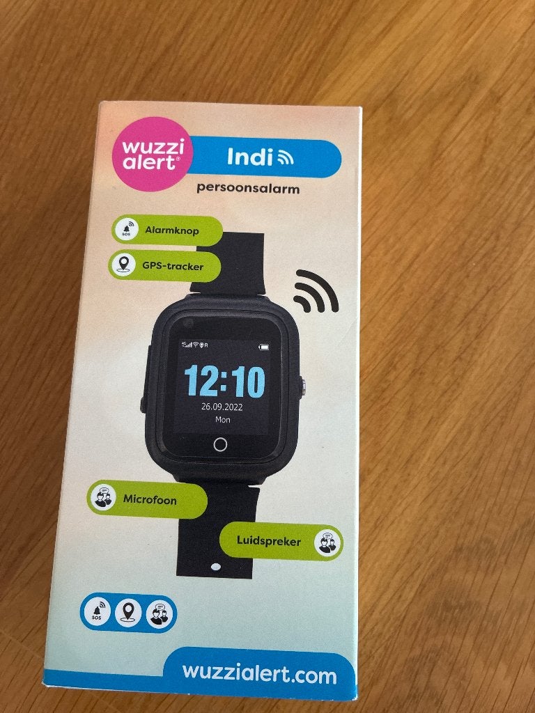 Wuzzi alert horloge, Verzenden, Gebruikt