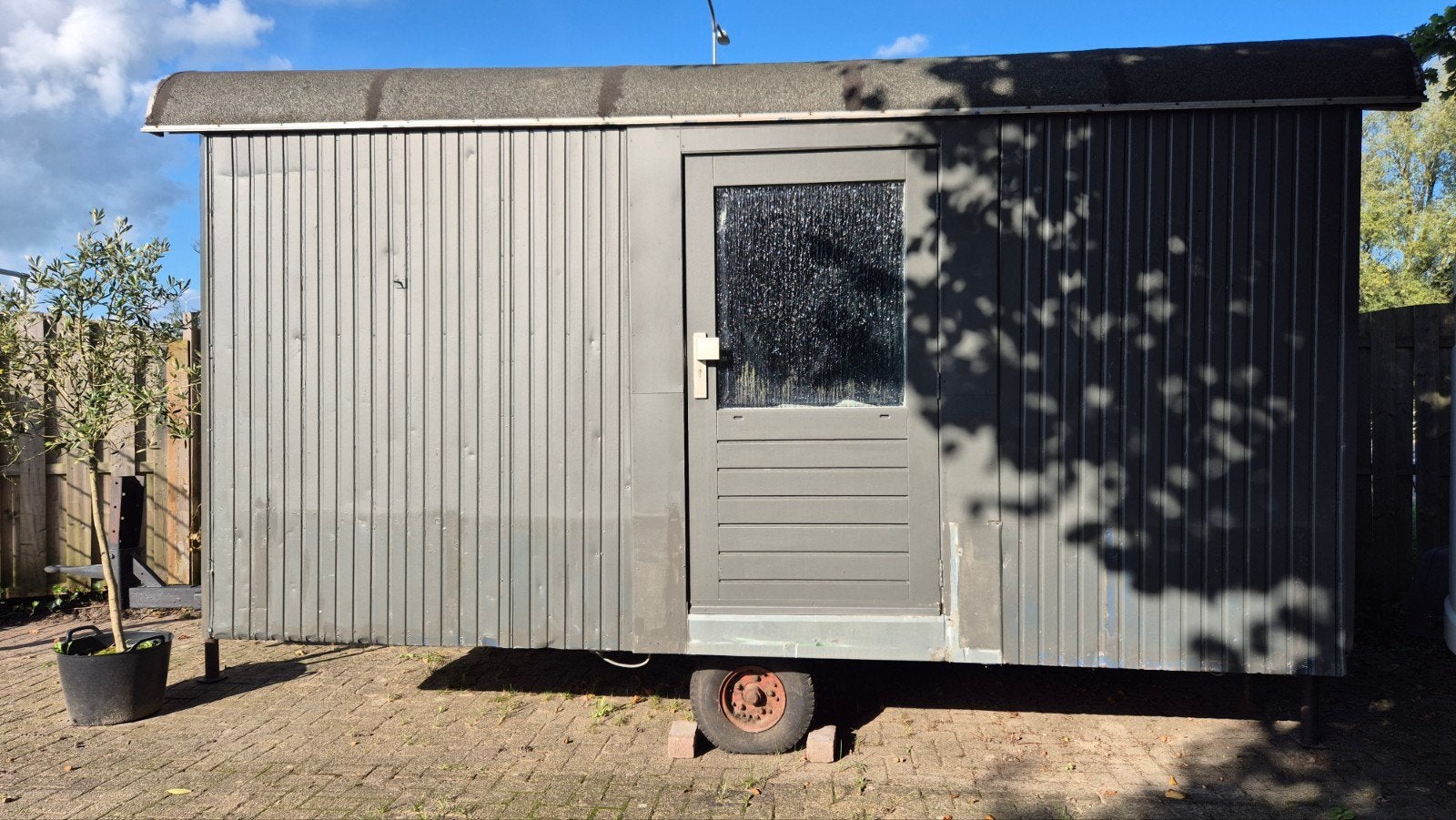 Metalen Pipowagen/Tiny House - Direct beschikbaar, Ophalen, Gebruikt